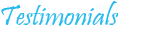 Testimonials